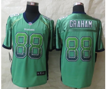 nike jerseys seattle seahawks #88 jimmy graham green [Elite drift fashion]