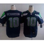 nike nfl jerseys seattle seahawks #10 richardson blue[Elite]