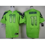 nike nfl jerseys seattle seahawks #11 harvin green[Elite]