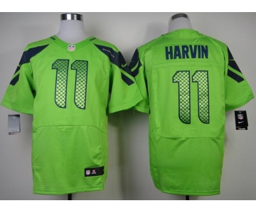 nike nfl jerseys seattle seahawks #11 harvin green[Elite]