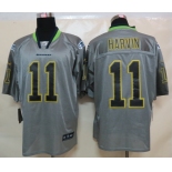 nike nfl jerseys seattle seahawks #11 harvin grey[Elite lights out]