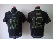 nike nfl jerseys seattle seahawks #12 fan black[Elite lights out]