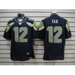 nike nfl jerseys seattle seahawks #12 fan blue[Elite]