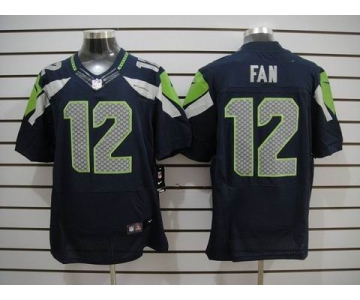 nike nfl jerseys seattle seahawks #12 fan blue[Elite]