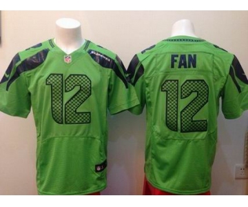 nike nfl jerseys seattle seahawks #12 fan green[Elite]