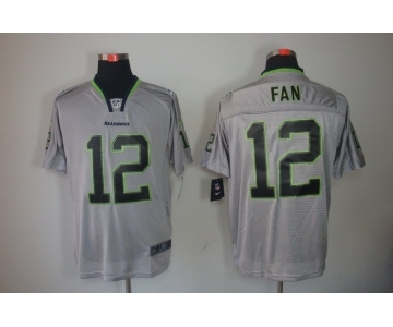 nike nfl jerseys seattle seahawks #12 fan grey[Elite lights out]