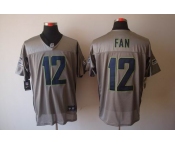 nike nfl jerseys seattle seahawks #12 fan grey[Elite shadow]