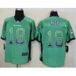 nike nfl jerseys seattle seahawks #18 sidney rice green[Elite drift fashion]