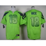 nike nfl jerseys seattle seahawks #18 sidney rice green[Elite]