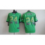 nike nfl jerseys seattle seahawks #24 marshawn lynch green[Elite drift fashion]