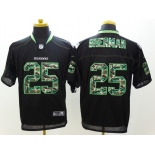 nike nfl jerseys seattle seahawks #25 sherman Black[Elite Camo Fashion]