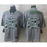 nike nfl jerseys seattle seahawks #25 sherman grey[Elite united sideline]