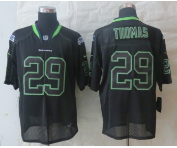 nike nfl jerseys seattle seahawks #29 earl thomas black[Elite lights out]