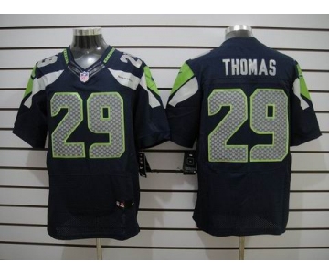 nike nfl jerseys seattle seahawks #29 earl thomas blue[Elite]