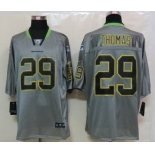 nike nfl jerseys seattle seahawks #29 earl thomas grey[Elite lights out]