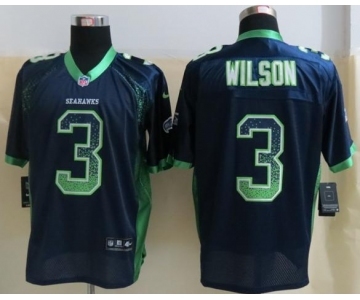 nike nfl jerseys seattle seahawks #3 wilson blue[Elite drift fashion]