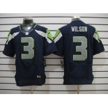 nike nfl jerseys seattle seahawks #3 wilson blue[Elite]