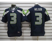 nike nfl jerseys seattle seahawks #3 wilson blue[Elite]