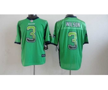 nike nfl jerseys seattle seahawks #3 wilson green[Elite drift fashion]