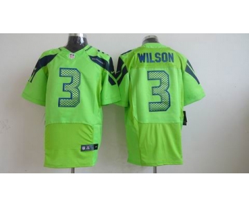 nike nfl jerseys seattle seahawks #3 wilson green[Elite]