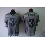 nike nfl jerseys seattle seahawks #3 wilson grey[Elite shadow]