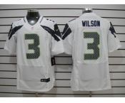 nike nfl jerseys seattle seahawks #3 wilson white[Elite]