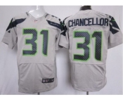 nike nfl jerseys seattle seahawks #31 kam chancellor grey[Elite]