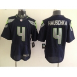 nike nfl jerseys seattle seahawks #4 hauschka blue[Elite]