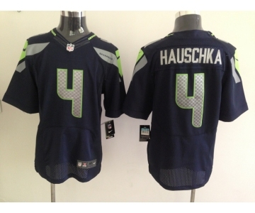 nike nfl jerseys seattle seahawks #4 hauschka blue[Elite]