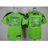 nike nfl jerseys seattle seahawks #53 smith green[Elite]