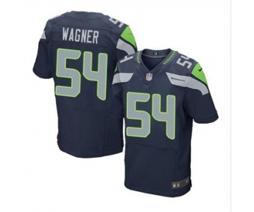 nike nfl jerseys seattle seahawks #54 wagner blue[Elite]