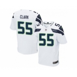 nike nfl jerseys seattle seahawks #55 frank clark white[Elite]