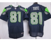 nike nfl jerseys seattle seahawks #81 golden tate blue[Elite]