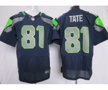 nike nfl jerseys seattle seahawks #81 golden tate blue[Elite]