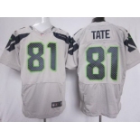 nike nfl jerseys seattle seahawks #81 golden tate grey[Elite]