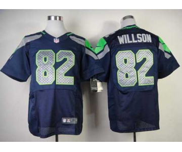 nike nfl jerseys seattle seahawks #82 willson blue[Elite]