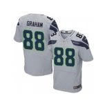 nike nfl jerseys seattle seahawks #88 graham grey[Elite]