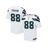 nike nfl jerseys seattle seahawks #88 graham white[Elite]