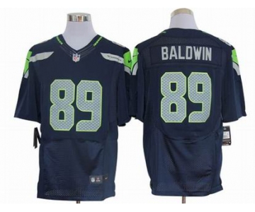 nike nfl jerseys seattle seahawks #89 baldwin blue[Elite]