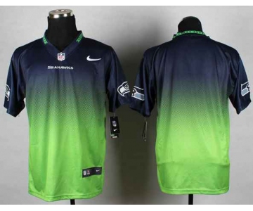 nike nfl jerseys seattle seahawks blank blue-green[Elite drift fashion][second version]