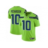 Men Nike Seattle Seahawks #10 Paul Richardson Vapor Untouchable Limited Green NFL Jersey