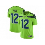 Men Nike Seattle Seahawks 12th Fan Vapor Untouchable Limited Green NFL Jersey