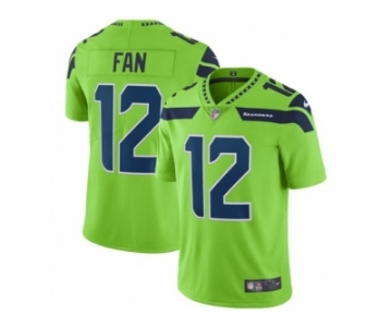 Men Nike Seattle Seahawks 12th Fan Vapor Untouchable Limited Green NFL Jersey