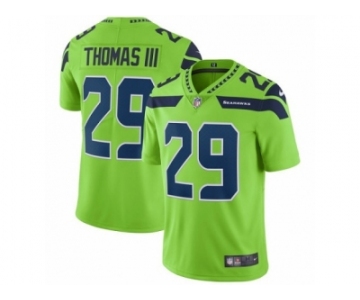 Men Nike Seattle Seahawks #29 Earl Thomas III Vapor Untouchable Limited Green NFL Jersey