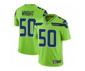 Men Nike Seattle Seahawks #50 K.J. Wright Vapor Untouchable Limited Green NFL Jersey