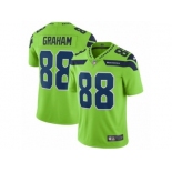 Men Nike Seattle Seahawks #88 Jimmy Graham Vapor Untouchable Limited Green NFL Jersey