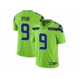 Men Nike Seattle Seahawks #9 Jon Ryan Vapor Untouchable Limited Green NFL Jersey