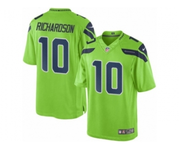 Men's Nike Seattle Seahawks #10 Paul Richardson Limited Green Rush NFL Jersey