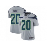 Men's Nike Seattle Seahawks #20 Jeremy Lane Vapor Untouchable Limited Grey Alternate NFL Jersey