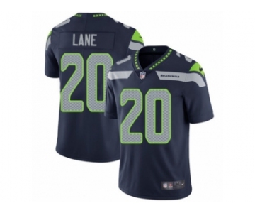 Men's Nike Seattle Seahawks #20 Jeremy Lane Vapor Untouchable Limited Steel Blue Team Color NFL Jersey